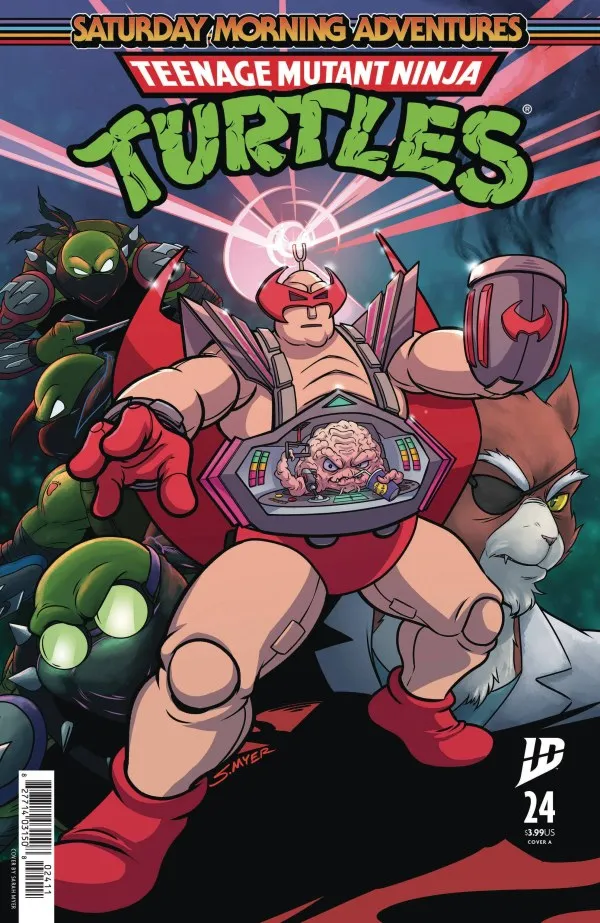 Cover of Teenage Mutant Ninja Turtles: Saturday Morning Adventures #24