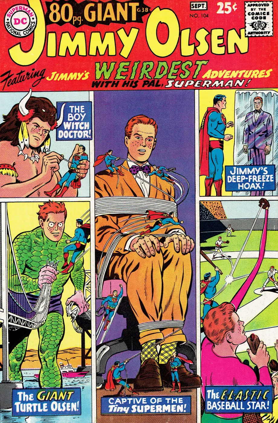 Cover of Superman's Pal, Jimmy Olsen #104