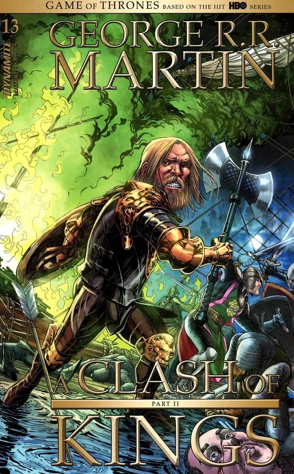 Cover of George R.R. Martin's A Clash of Kings #13