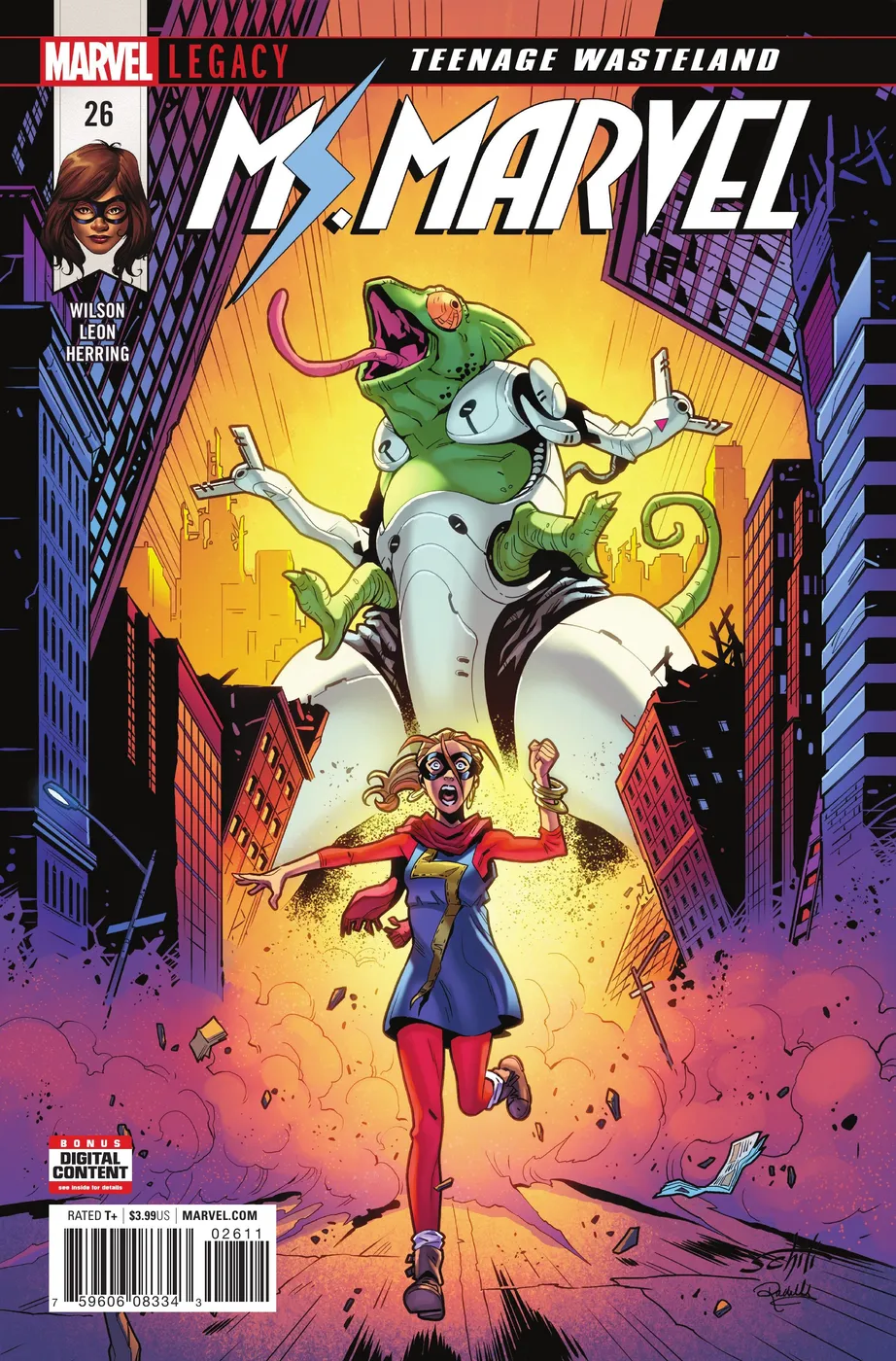 Cover of Ms. Marvel #26