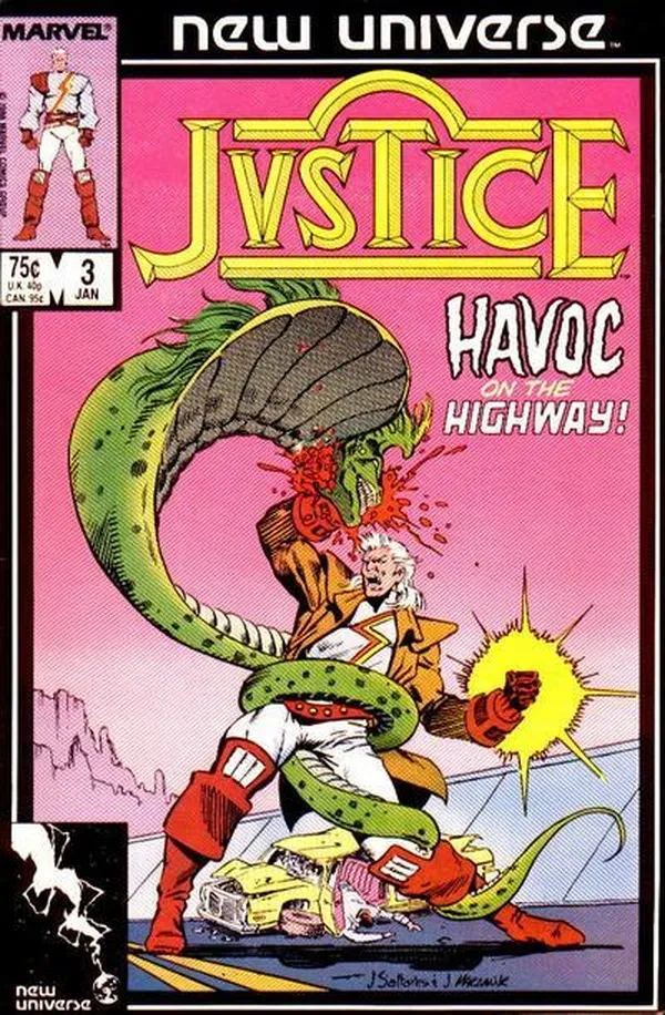 Cover of Justice #3