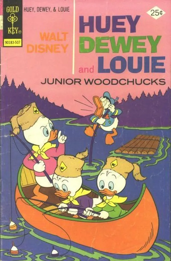 Cover of Walt Disney Huey, Dewey and Louie Junior Woodchucks #33