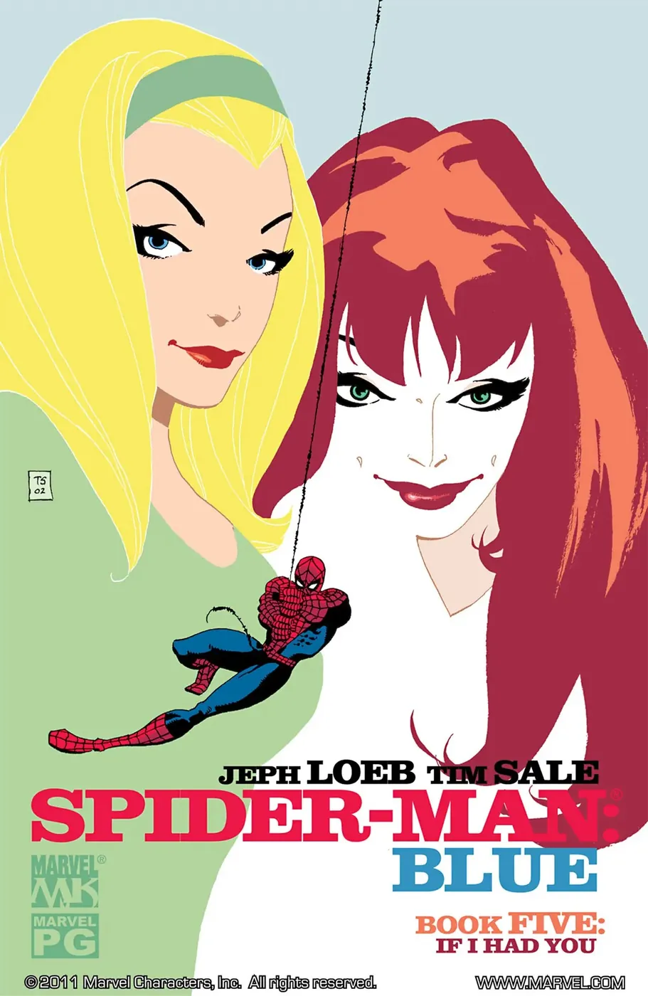 Cover of Spider-Man: Blue #5