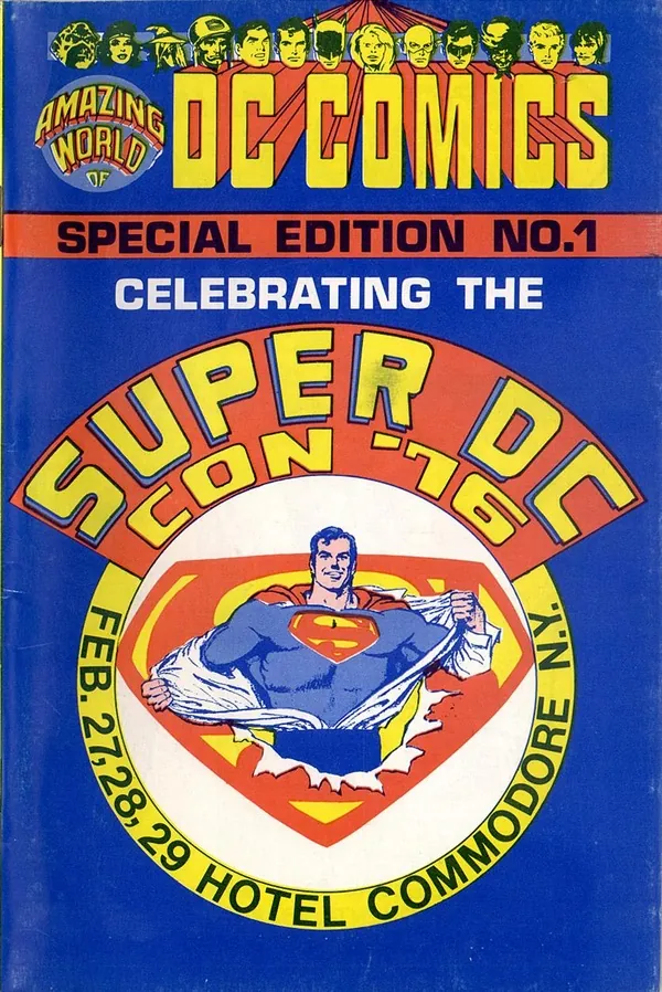 Cover of The Amazing World of DC Comics #1