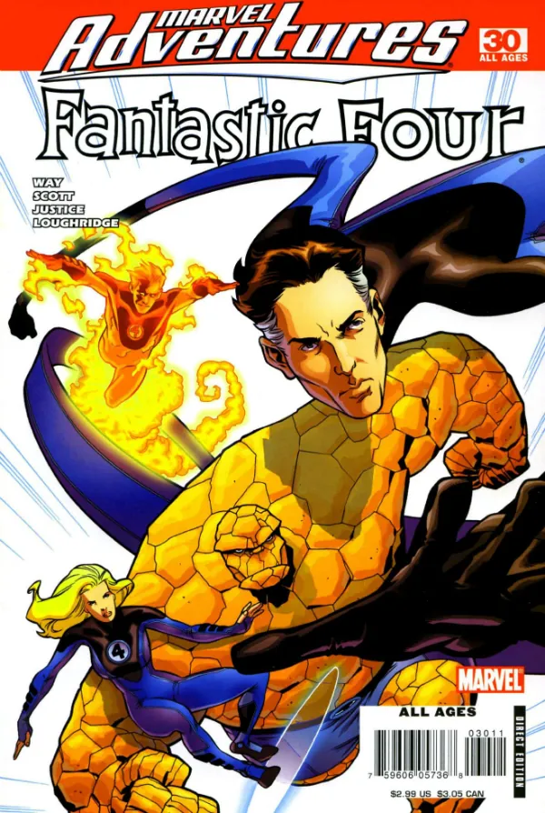 Cover of Marvel Adventures Fantastic Four #30