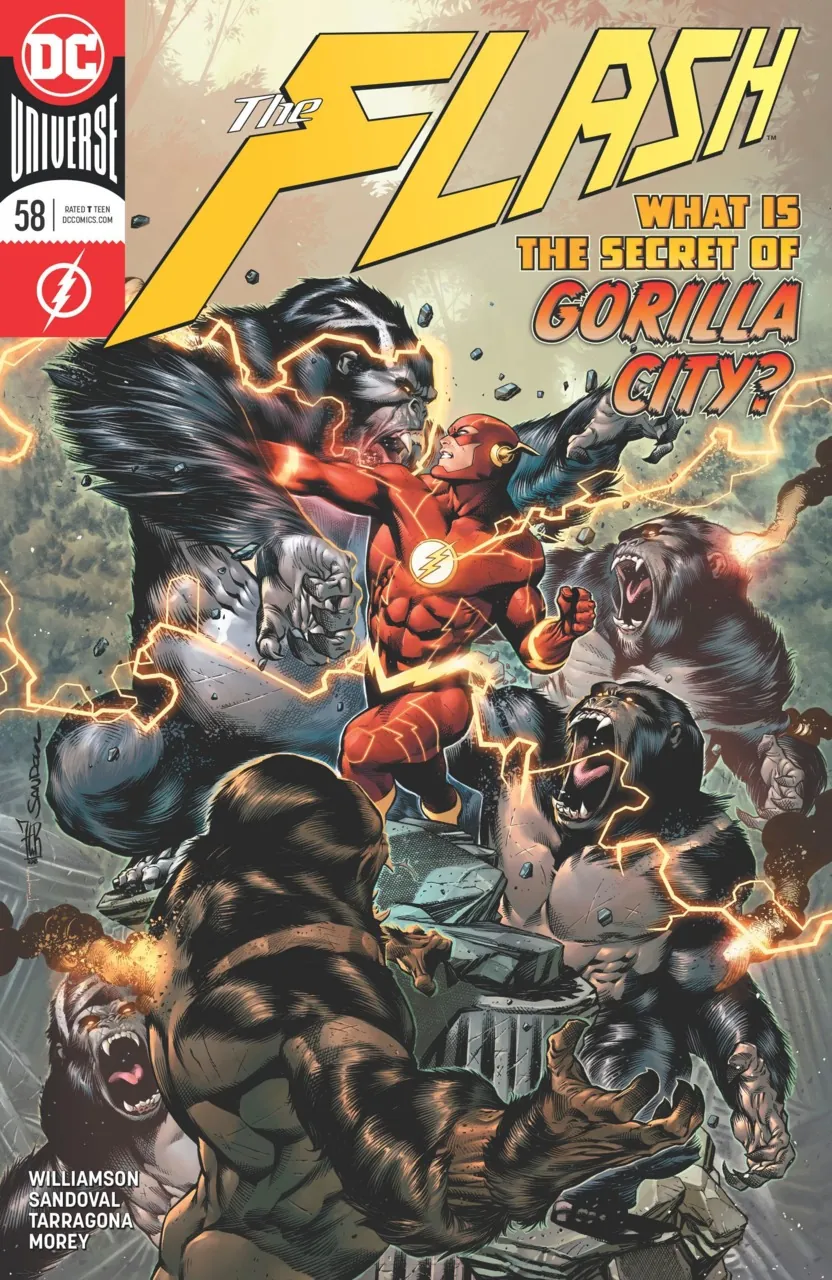Cover of The Flash #58