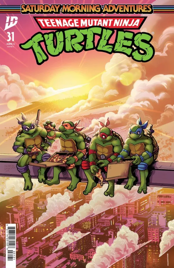 Cover of Teenage Mutant Ninja Turtles: Saturday Morning Adventures #31