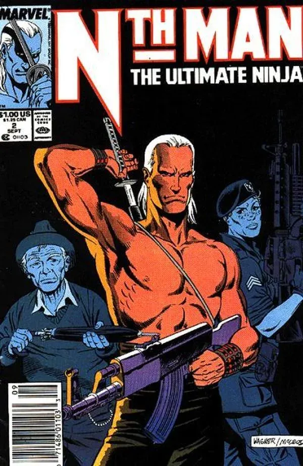 Cover of Nth Man the Ultimate Ninja #2