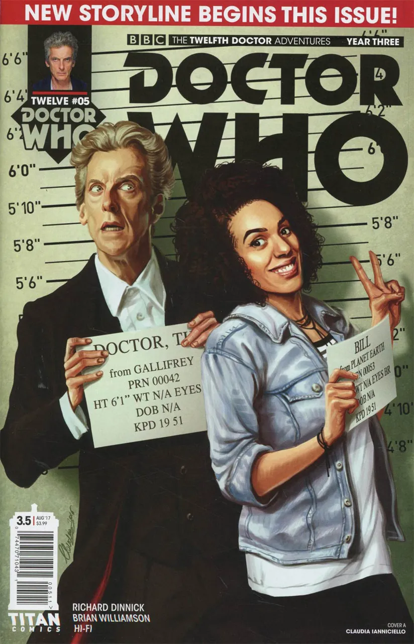 Cover of Doctor Who: The Twelfth Doctor, Year Three #5