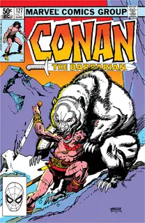 Cover of Conan the Barbarian #127