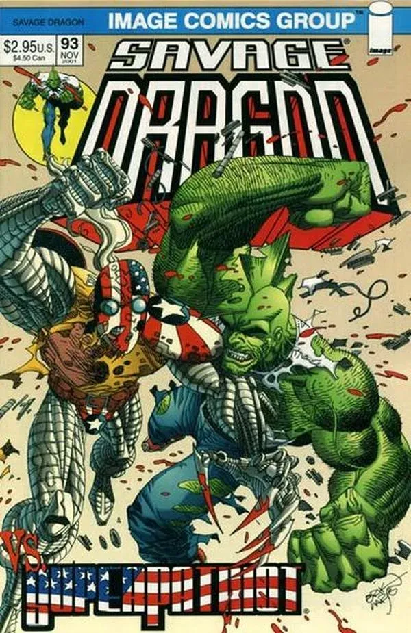 Cover of Savage Dragon #93