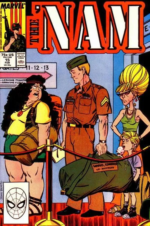 Cover of The 'Nam #15