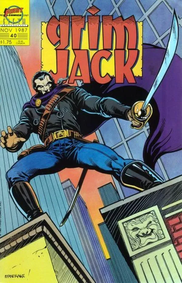 Cover of GrimJack #40