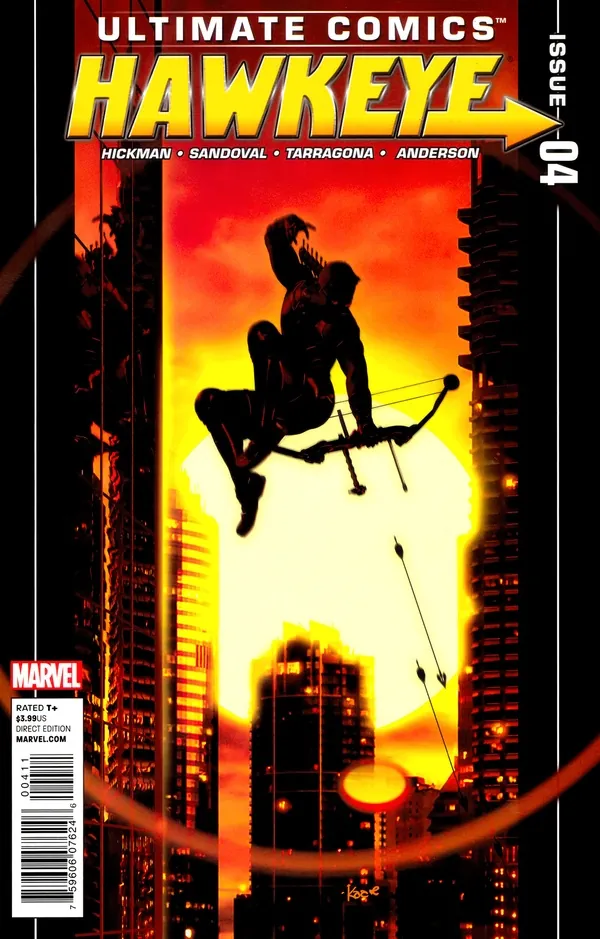 Cover of Ultimate Hawkeye #4