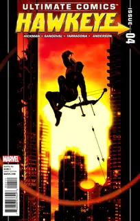 Cover of Ultimate Hawkeye #4