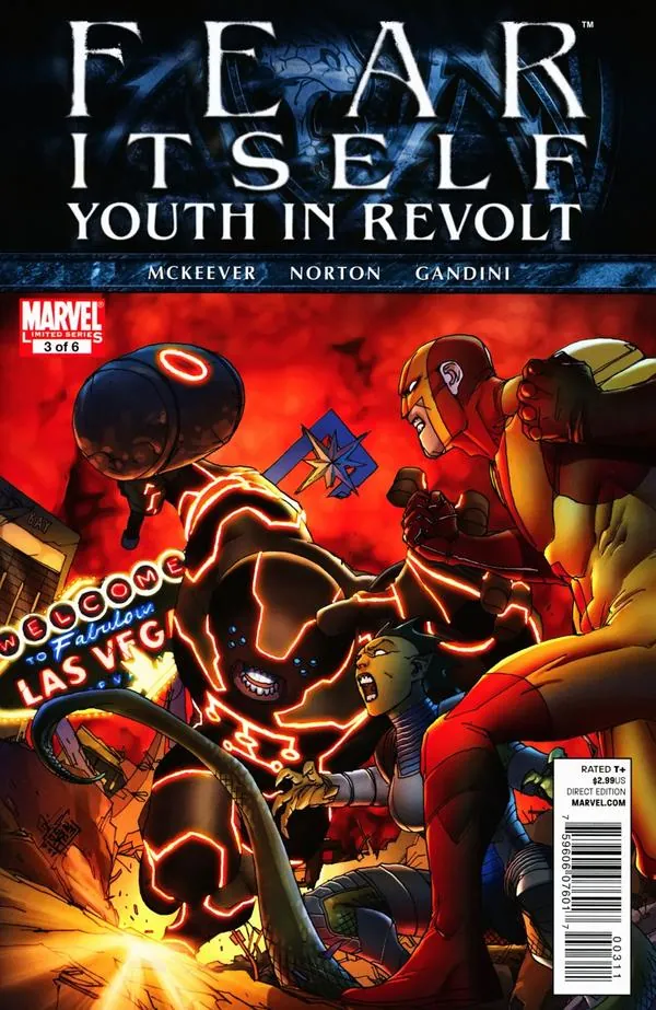 Cover of Fear Itself: Youth in Revolt #3