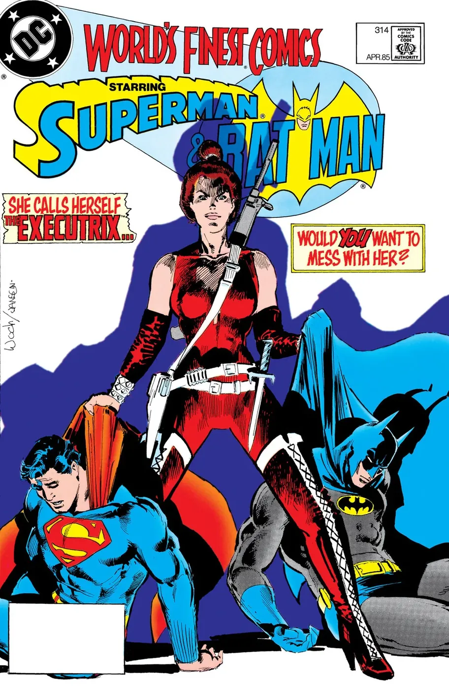 Cover of World's Finest Comics #314