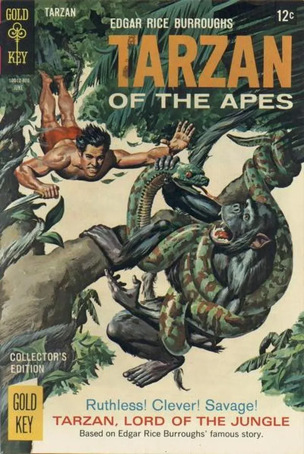 Cover of Edgar Rice Burroughs' Tarzan of the Apes #176