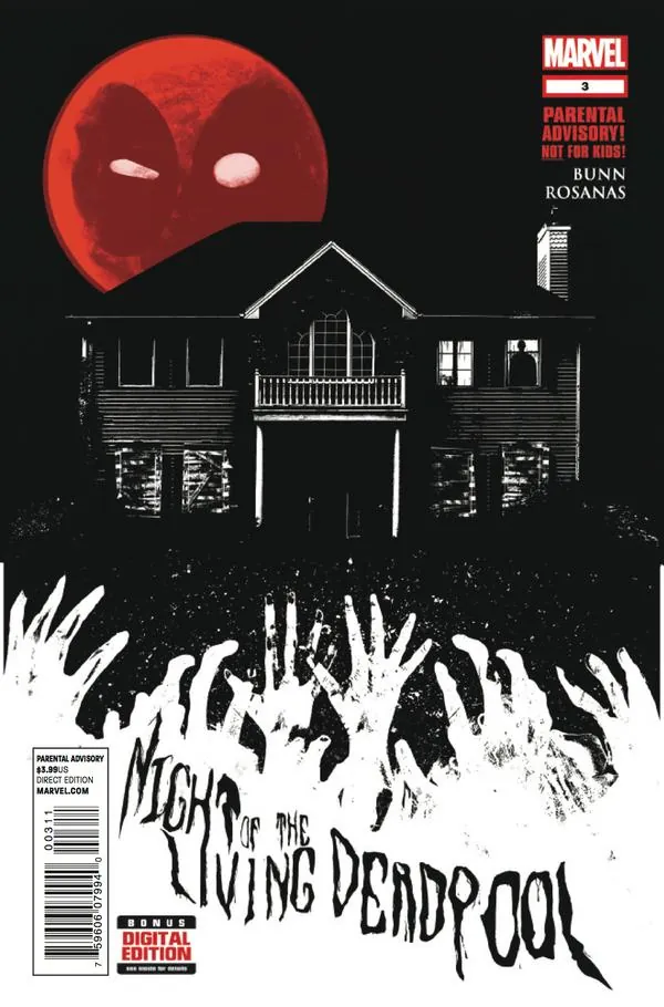 Cover of Night of the Living Deadpool #3