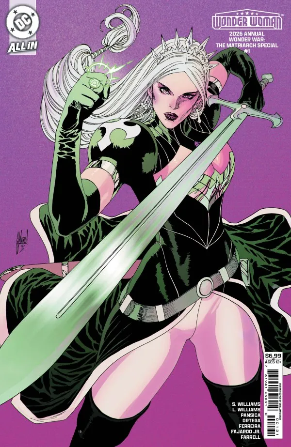 Cover of Wonder Woman 2026 Annual: Wonder War – The Matriarch Special #1