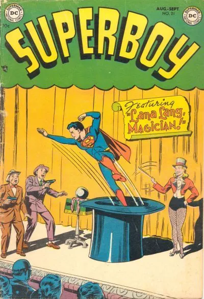 Cover of Superboy #21