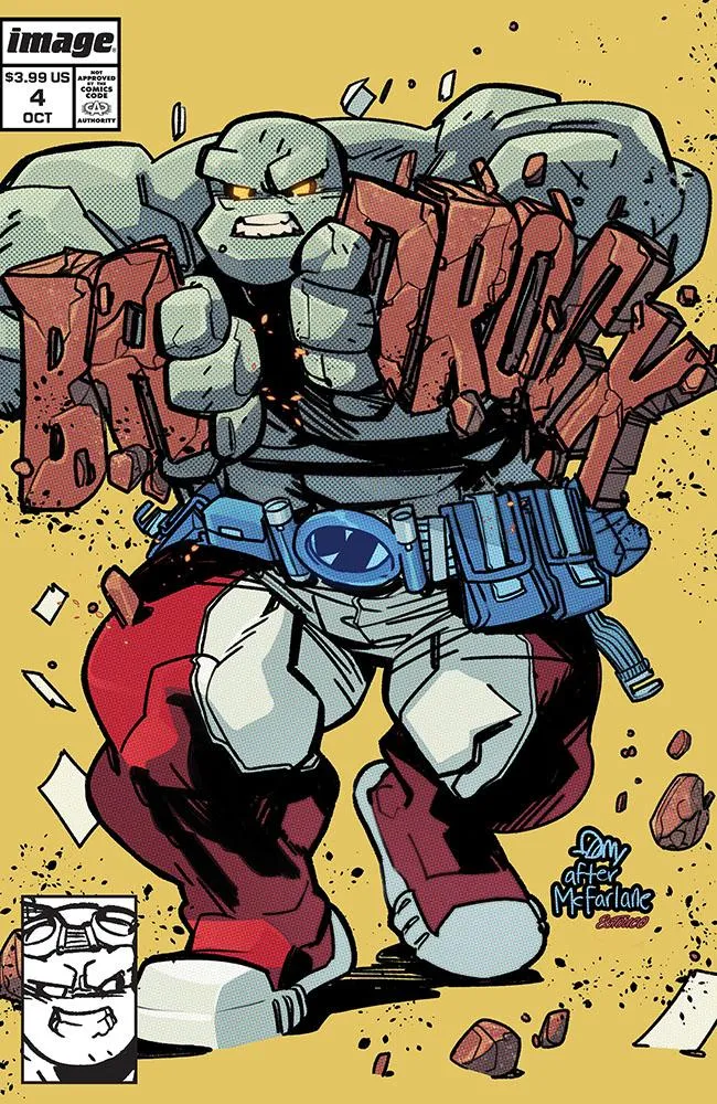 Cover of Badrock #4