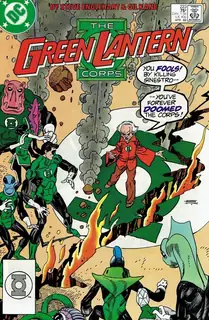 Cover of The Green Lantern Corps #223