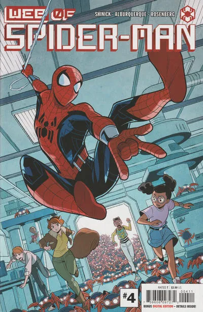 Cover of W.E.B. of Spider-Man #4