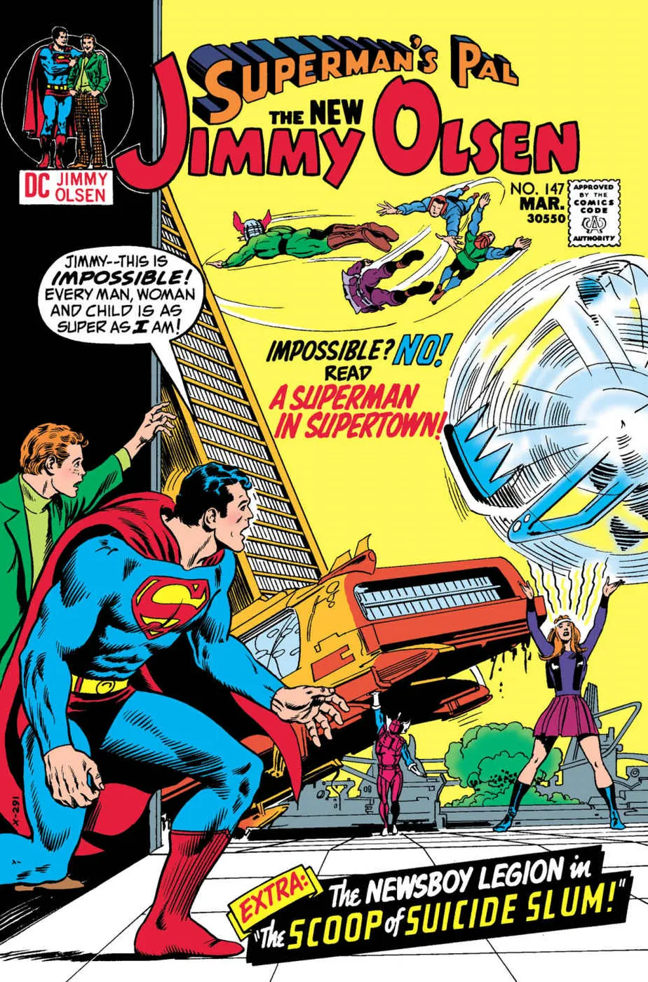 Cover of Superman's Pal, Jimmy Olsen #147