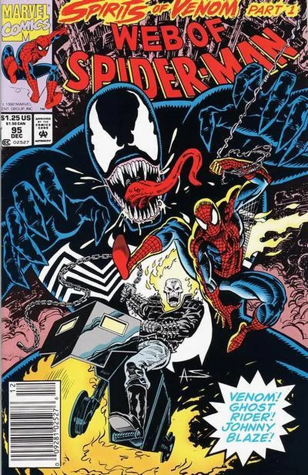 Cover of Web of Spider-Man #95