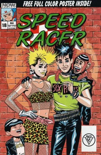 Cover of Speed Racer #18