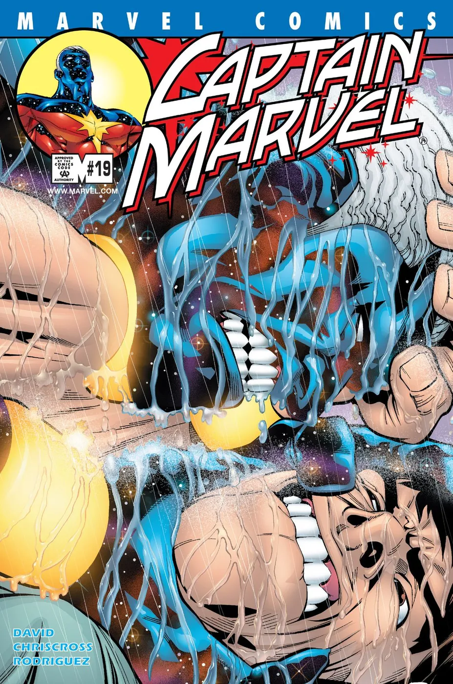 Cover of Captain Marvel #19