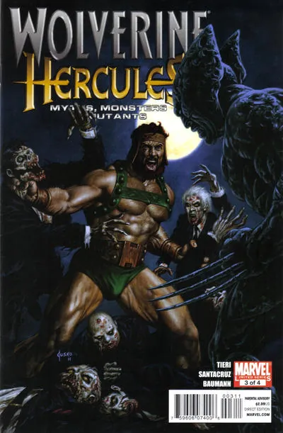 Cover of Wolverine / Hercules: Myths, Monsters & Mutants #3