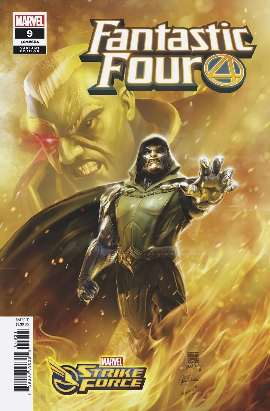 Cover of Fantastic Four #9 (654)