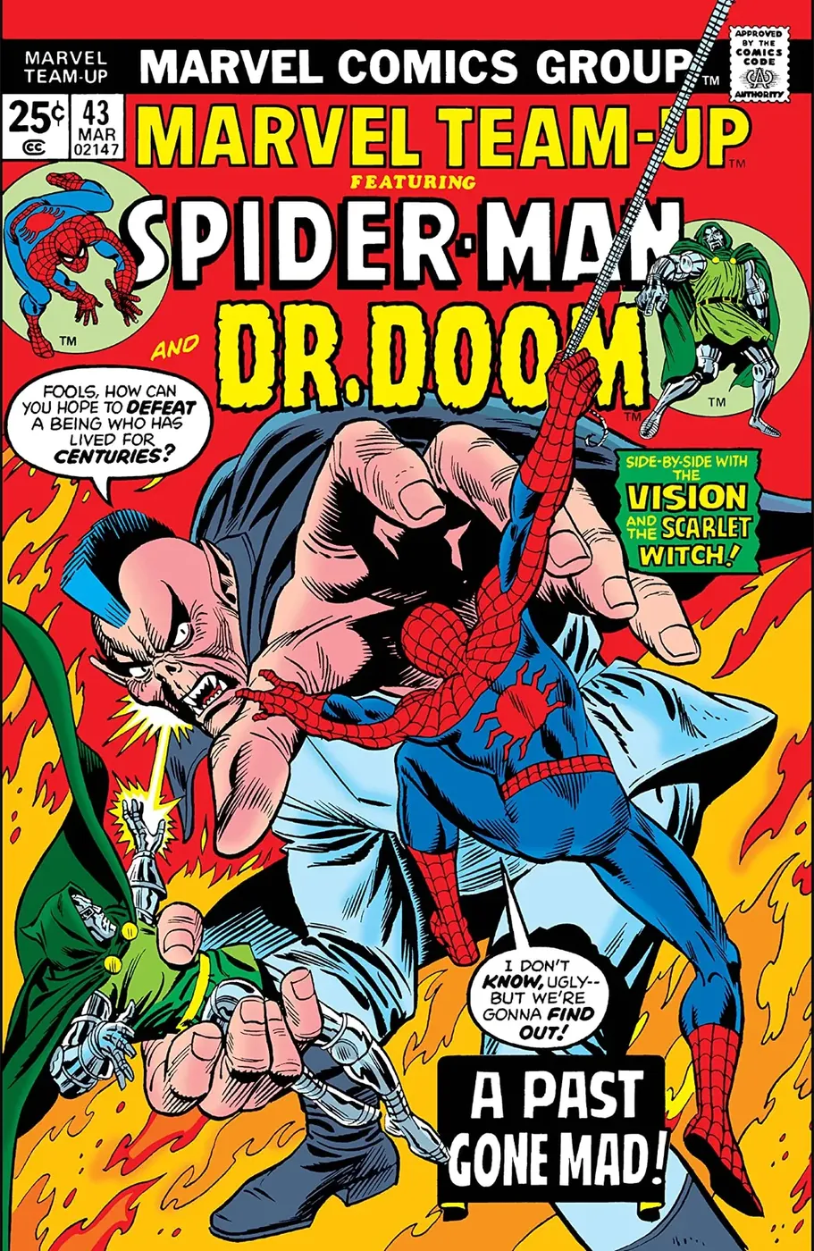 Cover of Marvel Team-Up #43