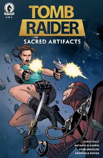 Cover of Tomb Raider: Sacred Artifacts #4