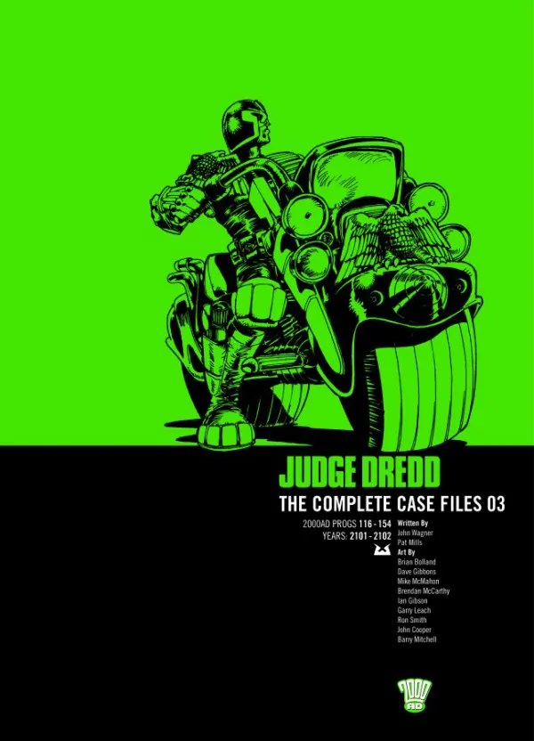 Cover of Judge Dredd: The Complete Case Files #3
