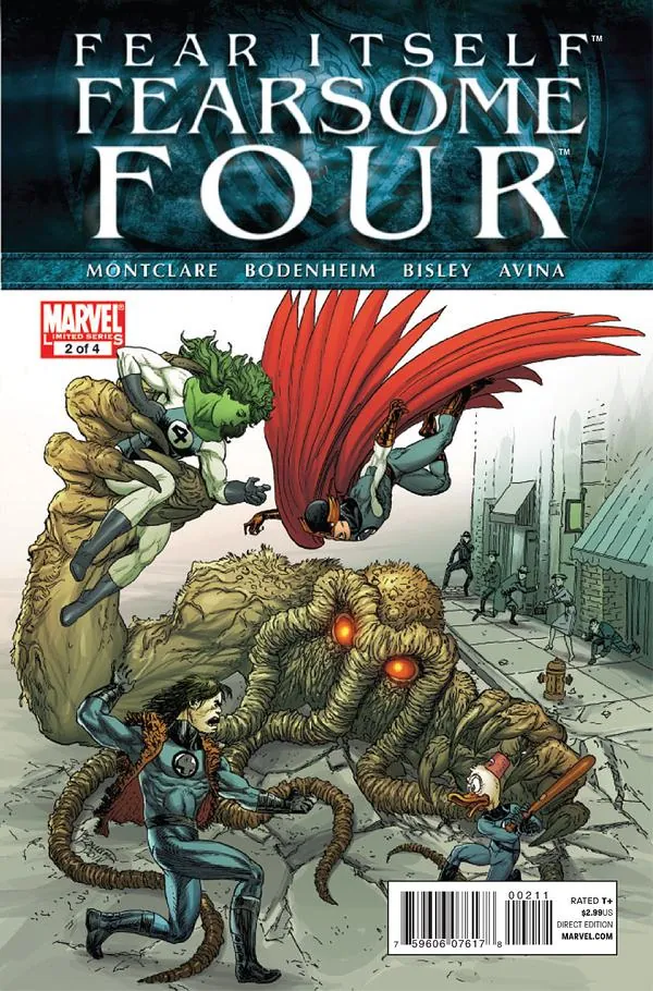 Cover of Fear Itself: Fearsome Four #2