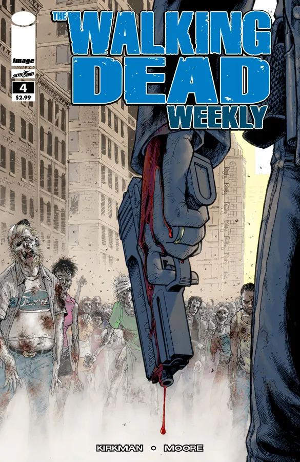 Cover of The Walking Dead Weekly #4