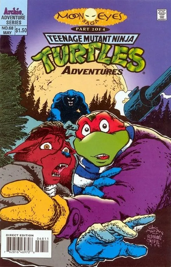 Cover of Teenage Mutant Ninja Turtles Adventures #68