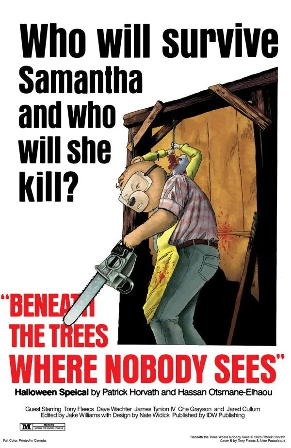 Cover of Beneath the Trees Where Nobody Sees: Halloween Special #1