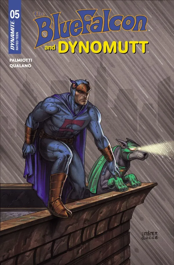 Cover of The Blue Falcon and Dynomutt #5