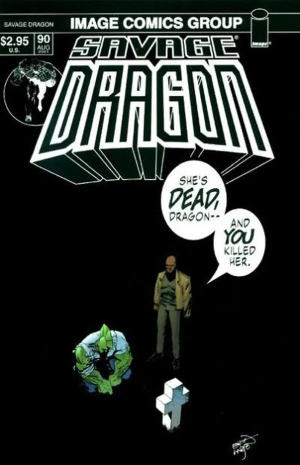 Cover of Savage Dragon #90