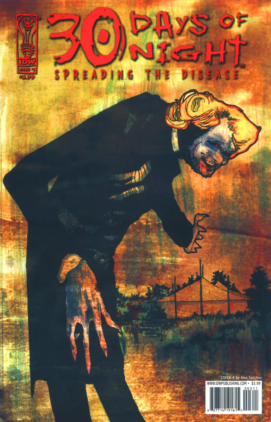 Cover of 30 Days of Night: Spreading the Disease #3