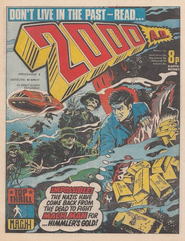 Cover of 2000 AD #6