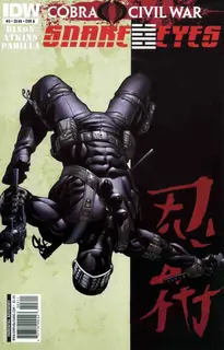 Cover of G.I. Joe: Snake Eyes #3
