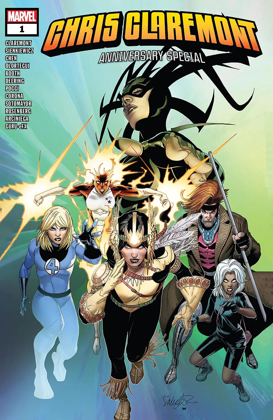 Cover of Chris Claremont Anniversary Special #1