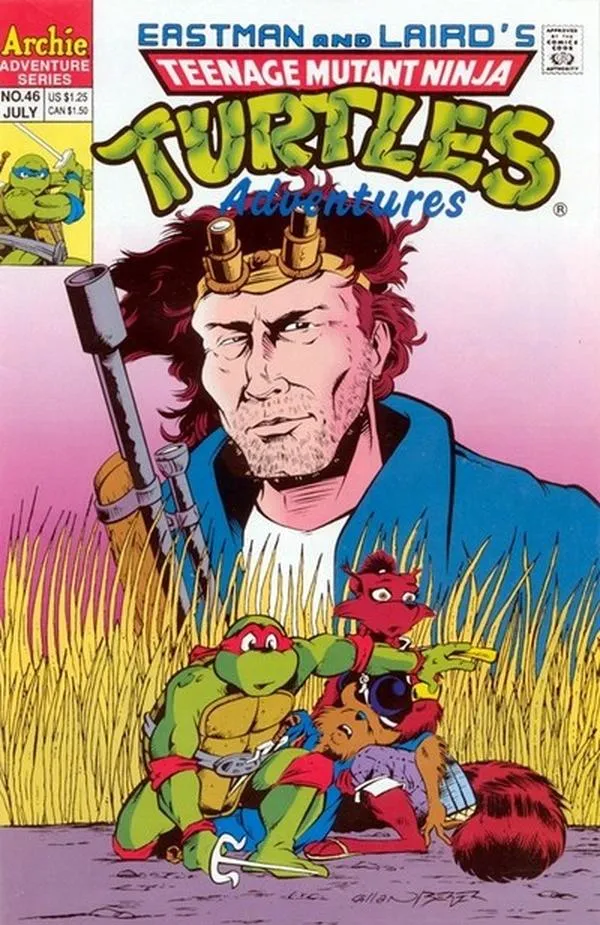 Cover of Teenage Mutant Ninja Turtles Adventures #46