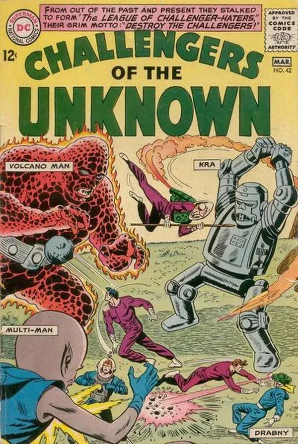 Cover of Challengers of the Unknown #42