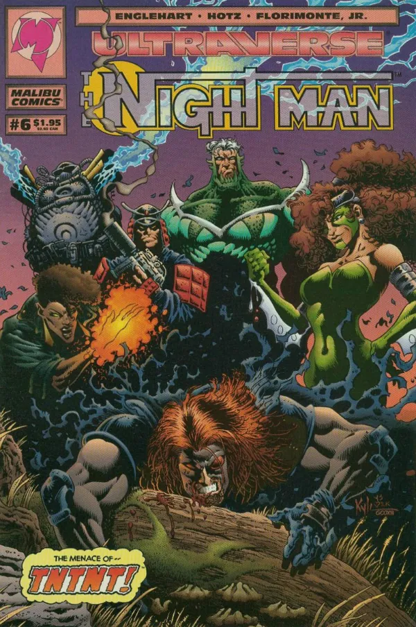 Cover of The Night Man #6